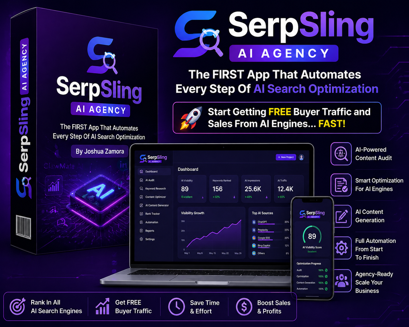 SerpSling AI Agency by Joshua Zamora